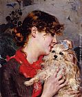 Giovanni Boldini Madame Rejane painting